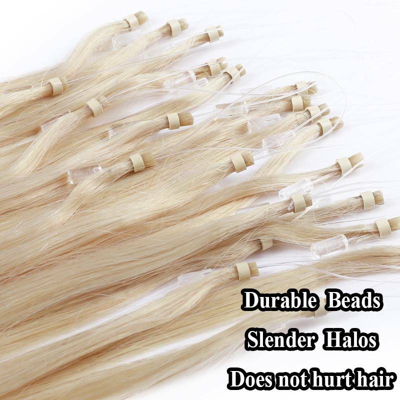 Clearance 1G Micro Loop Ring Tip 100% Remy Human Hair Extensions Nano Beads 200S