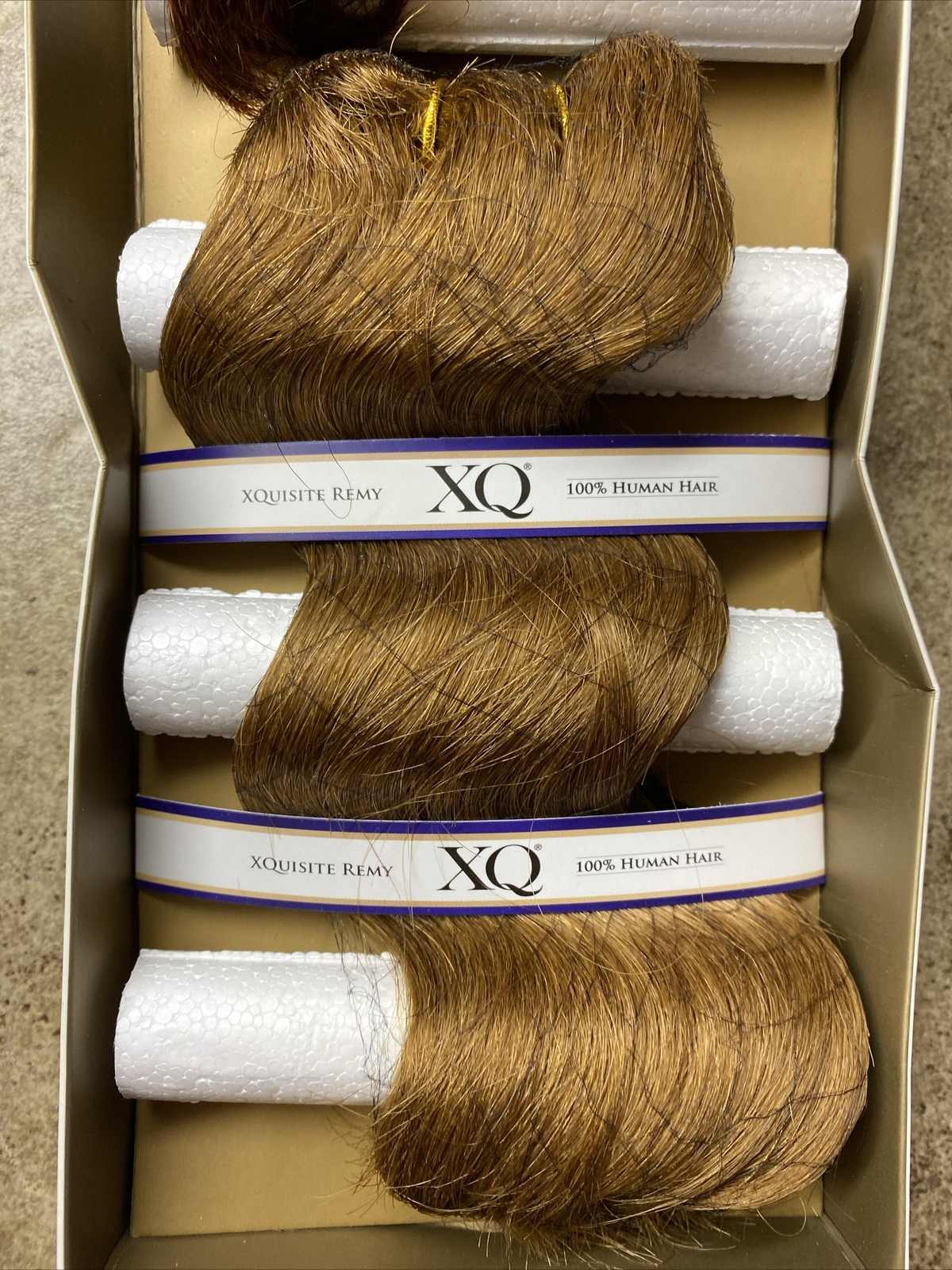 Shake N Go 3 Piece Xquisite Short Cut Remy 3 Color 100% Human Hair Yaky WEAVE