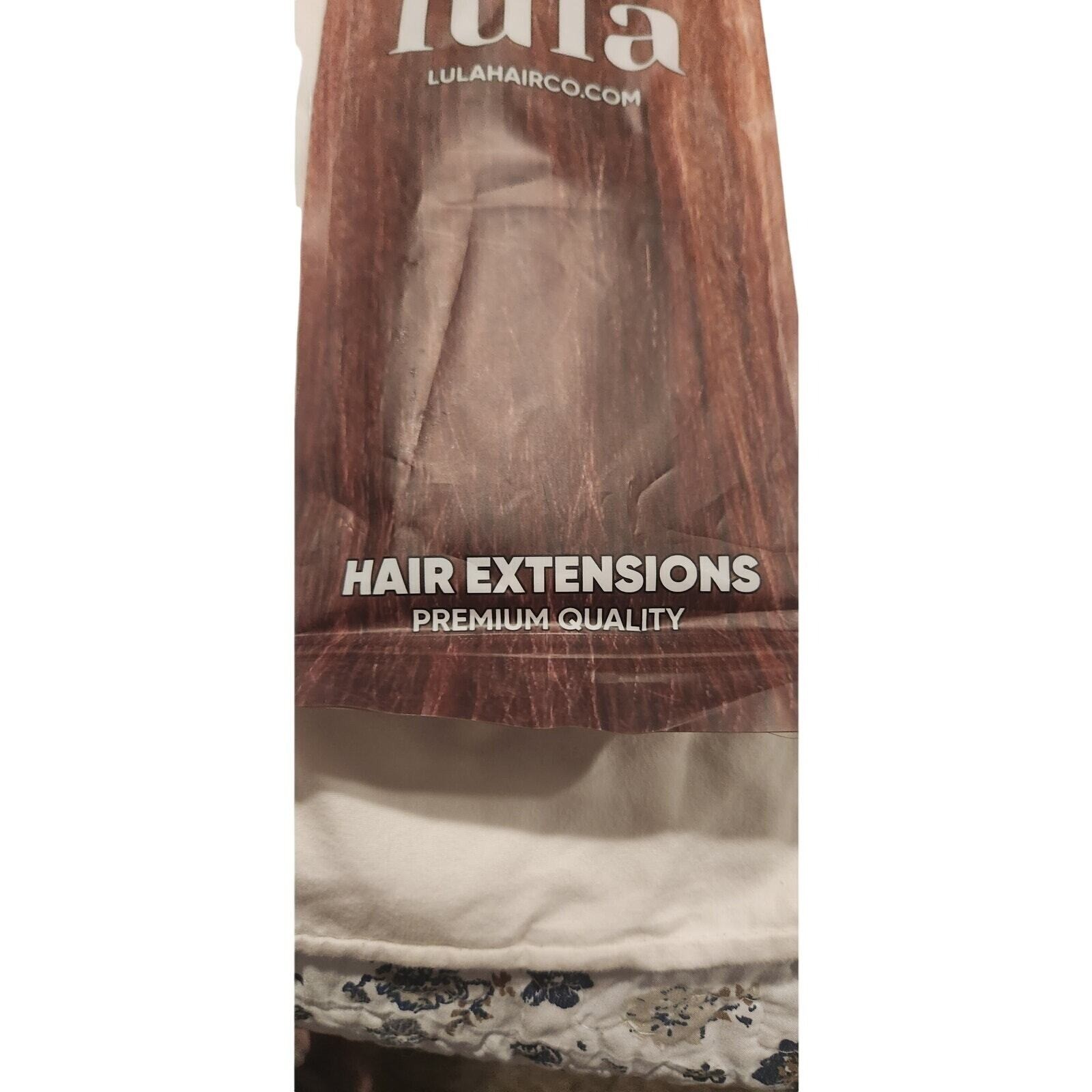 Lula Hair Extensions 22 Inch M02 171 # Premium Quality Dark Brown Halo Clip In