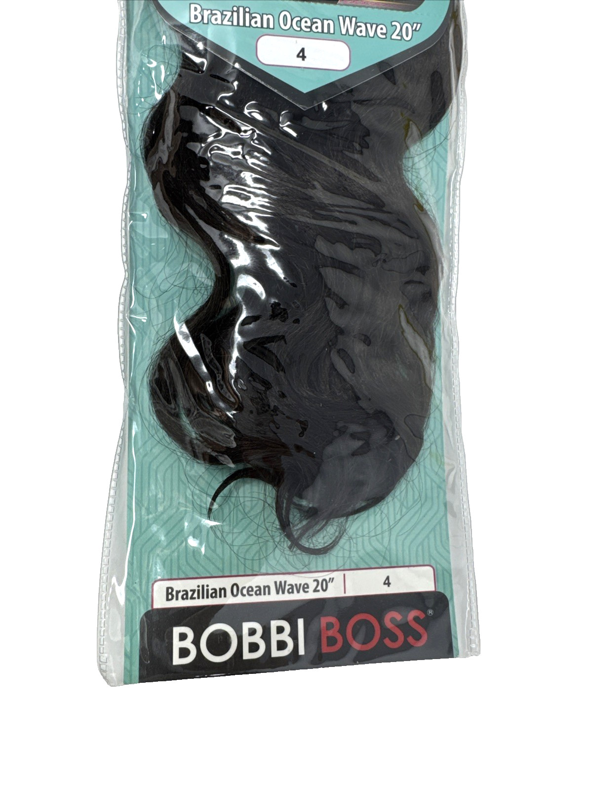 Bobbi Boss Voluminous Hair, Brazilian Ocean Wave, Soft And Light, 20”, Color 4