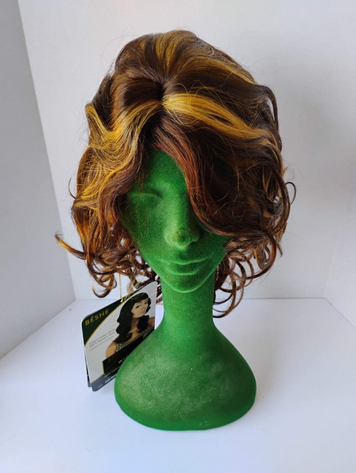 Beshe Virgin 100% Indian Human Remi Hair Wig. Style HIR-ROBIN