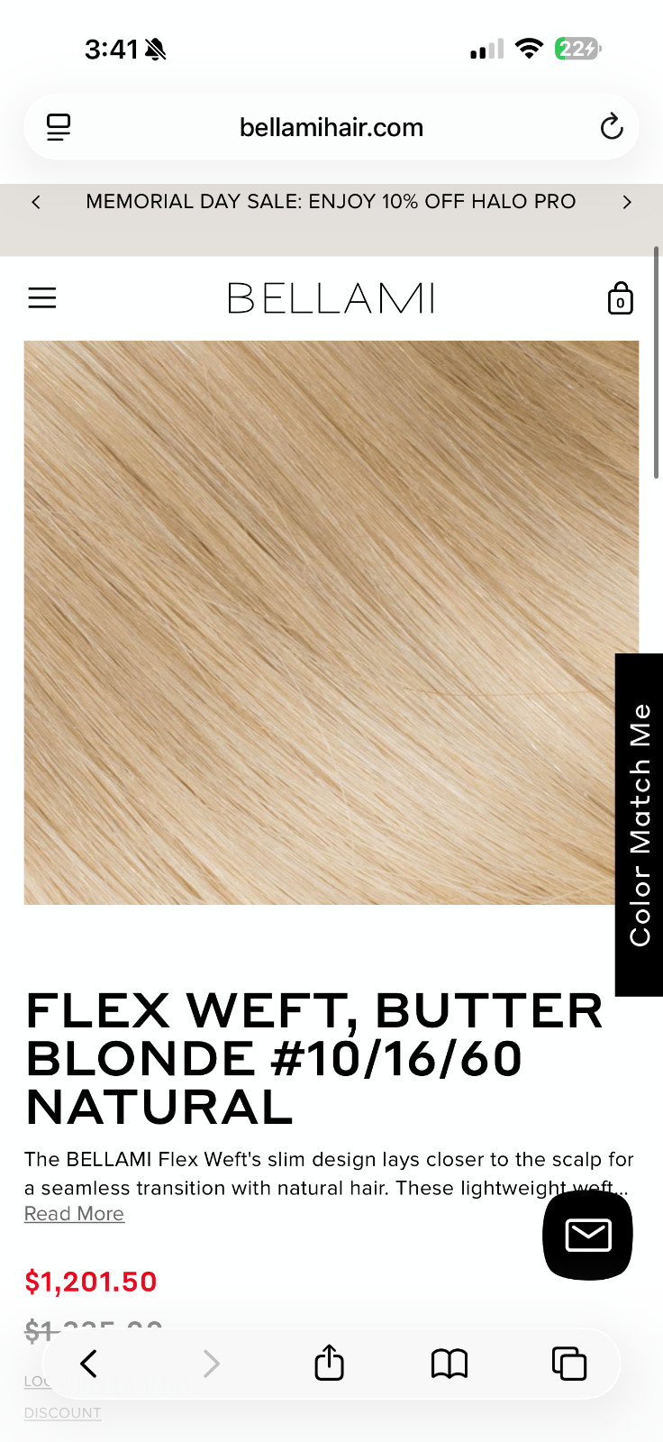 Bellami Flex Weft human hair ALL TYPES OF BLONDES (ALL 24 INCHES 175 G)