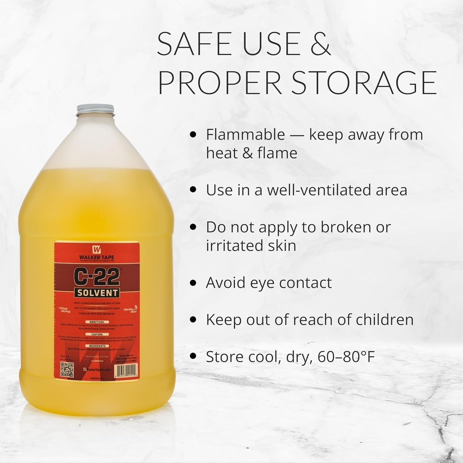 C-22 Solvent Gallon – Fast-Acting Adhesive Remover
