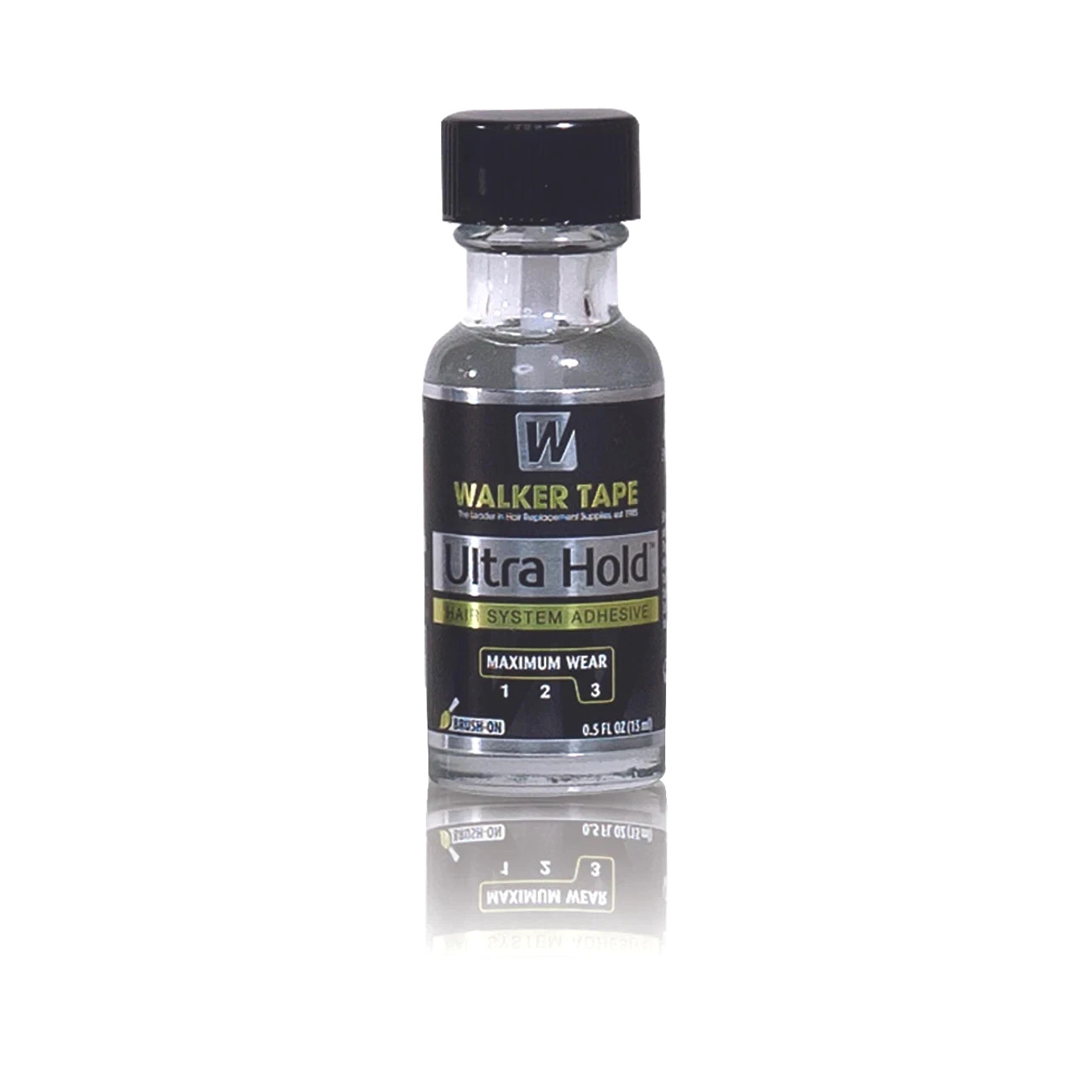 ULTRA HOLD LACE WIG ADHESIVE GLUE BY WALKER TAPE 0.5OZ WITH BRUSH