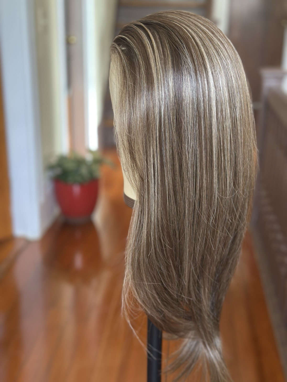 Jbextensions KEL PRO Hazelnut Blonde Highlight Shade 13×6 Snowflake 22 inches