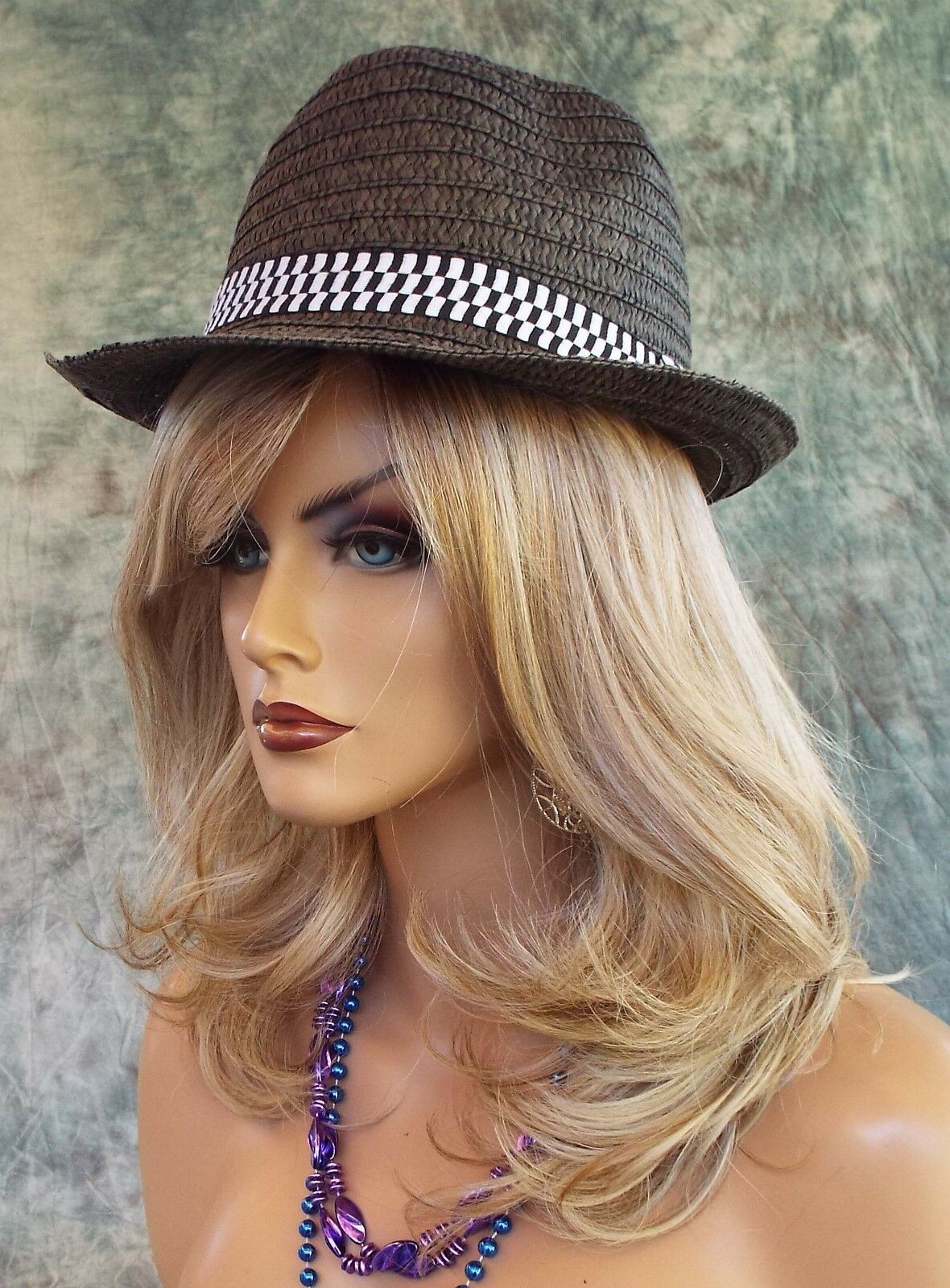 Curve Appeal Lace Front MonoPart Heat OK Raquel Welch Wig SHADED BISCUIT -1