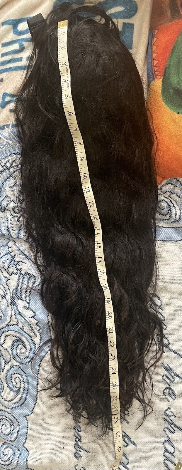5×5 Raw Custom Indian Lace Closure Wig-26”