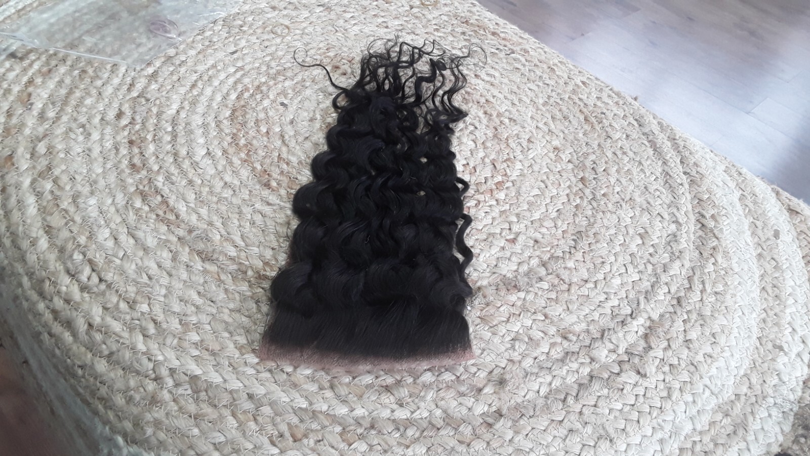 13A BRAZILIAN RAW VIRGIN HUMAN HAIR WATER WAVE HD 5X5 LACE CLOSURE 16INCH 70g 1b