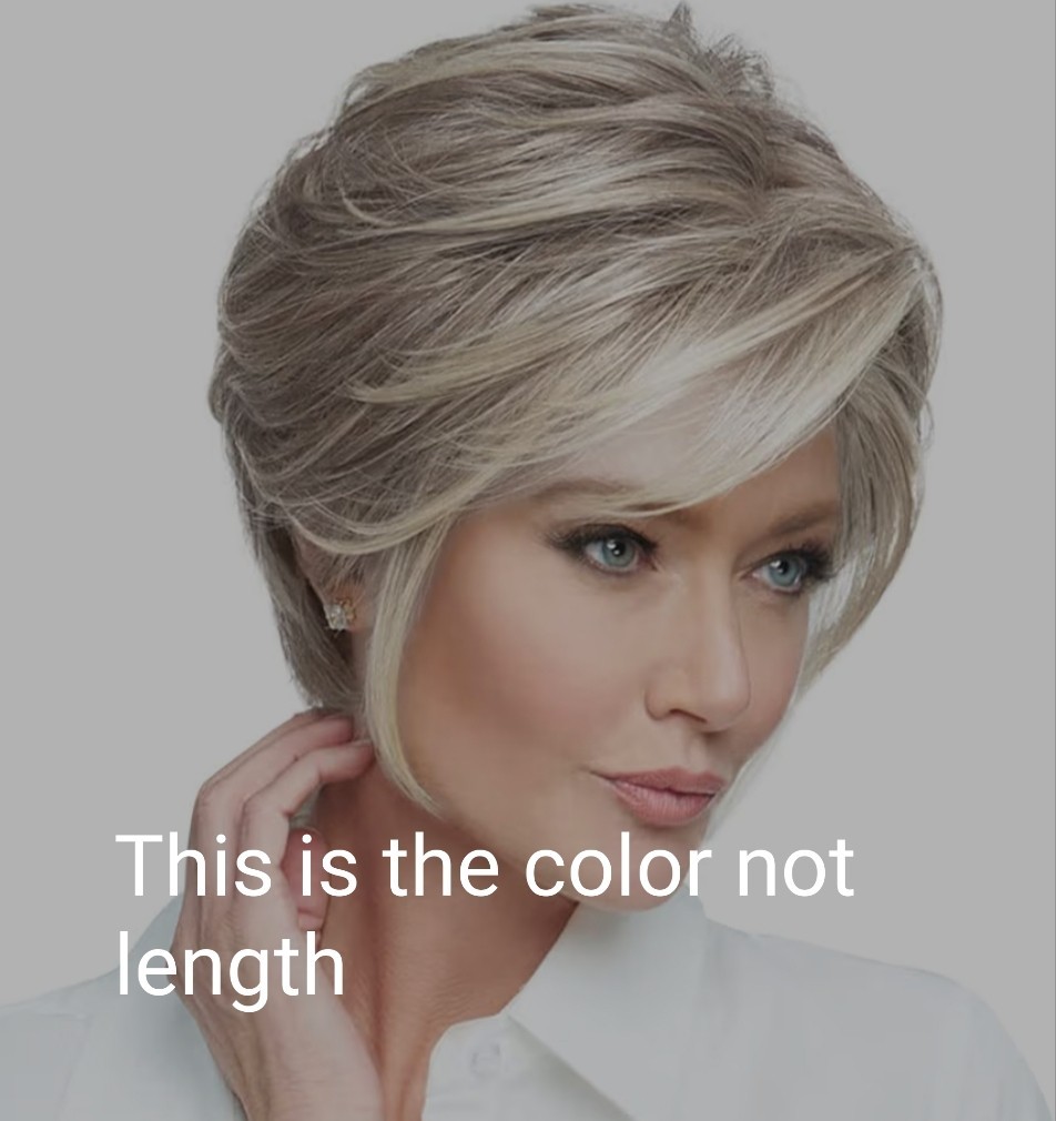 Transformations 12″ Top Billing Pieces By Raquel Welch Rl119 Silver Smoke Wig