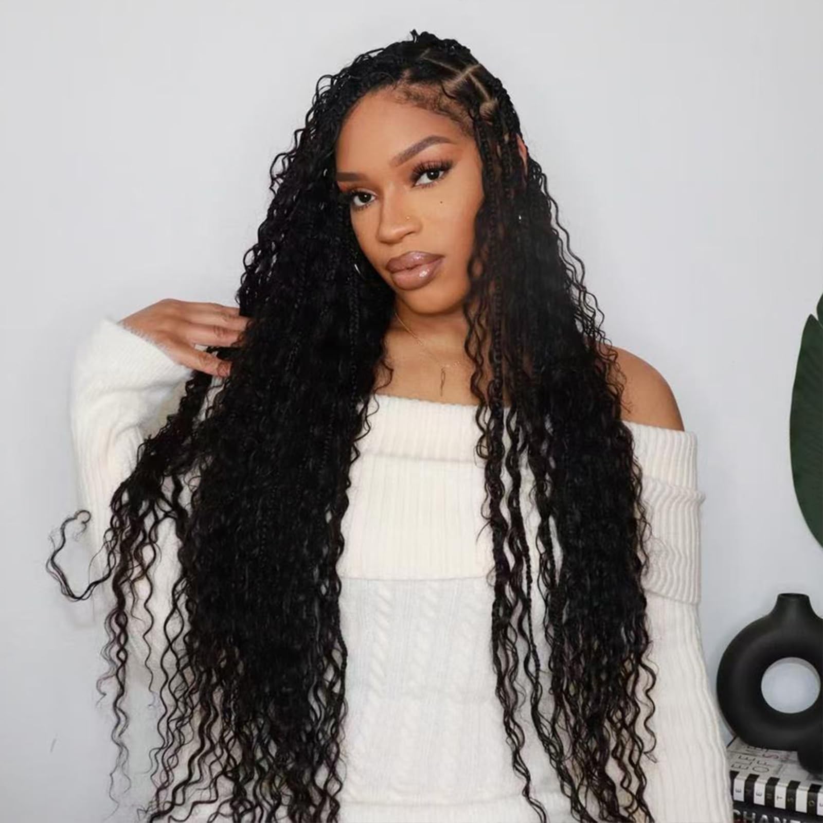 Charming You Bulk Pre Divided Human Hair For Crochet Boho Braids Extensions