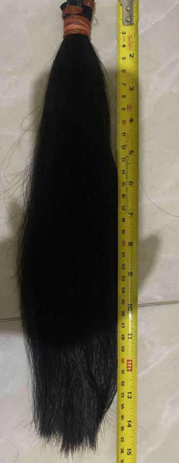 1436 human hair 16 Inch 0.17 Ib, 80 Gr