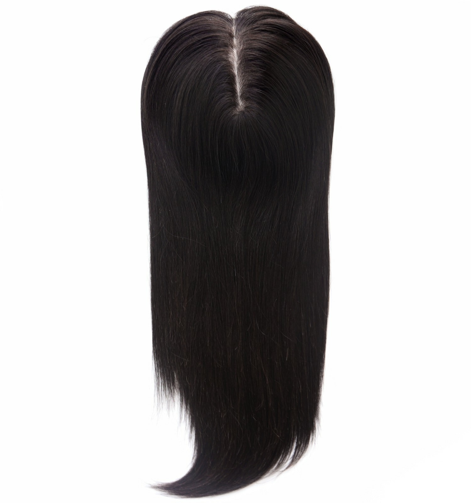 Women Topper Top Piece Wigs Injected Poly Skin Systems Cuticle Remy Hair Pieces