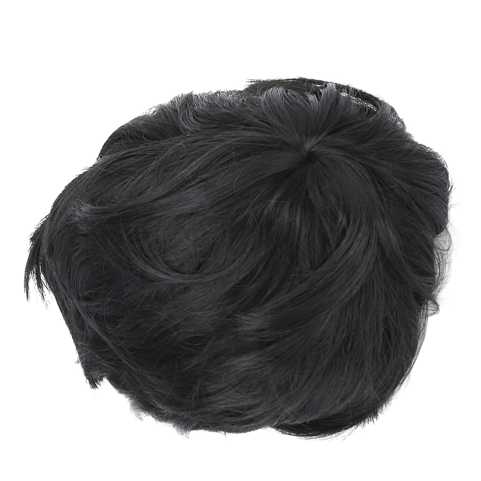 Men’s Short Wig Fluffy Natural Fashionable Comfortable Wear False Hair Wig For