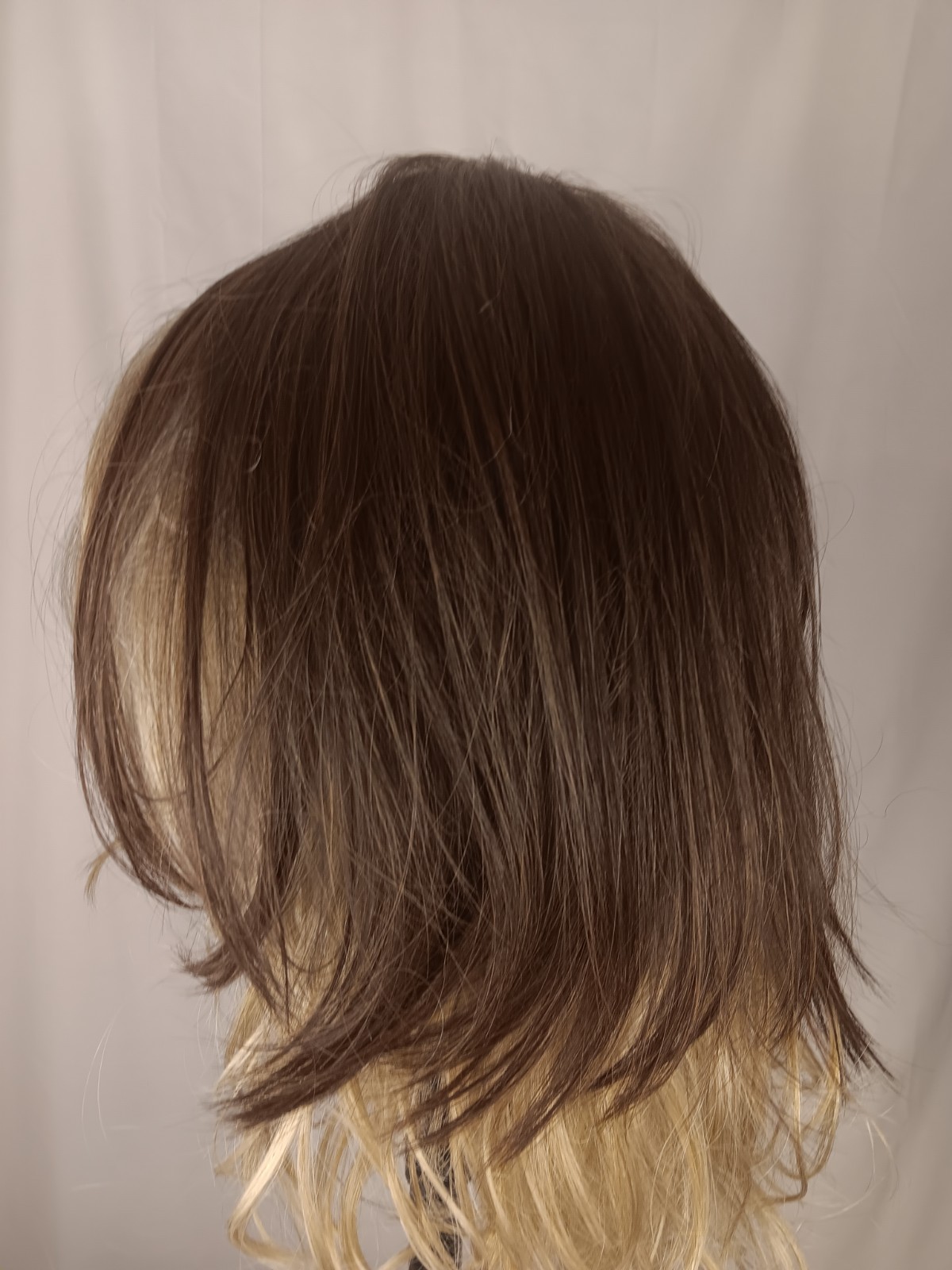 Belle Tress Lace Front Mono Top Straight 14 HF English Toffee Clip-in Topper