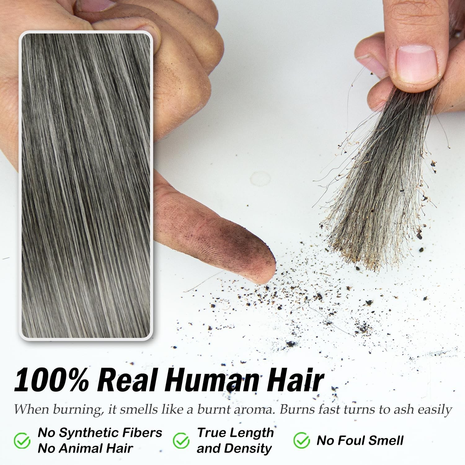 Krn Human Braiding Hair For Boho Braids 100G/Pack 2 Bundles Deep Wave Bulk