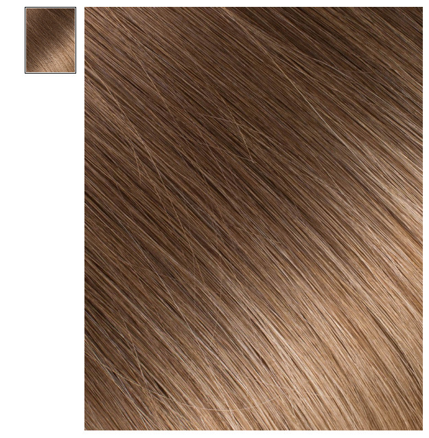 Bellami Flex weft 24 INCH 175g BROWN COLLECTION.