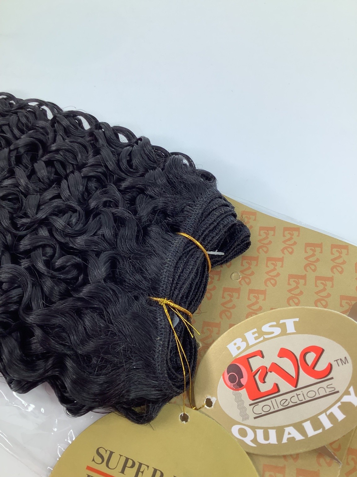 Eve Super Wave French Refine 100% Human Hair Extensions Color 1
