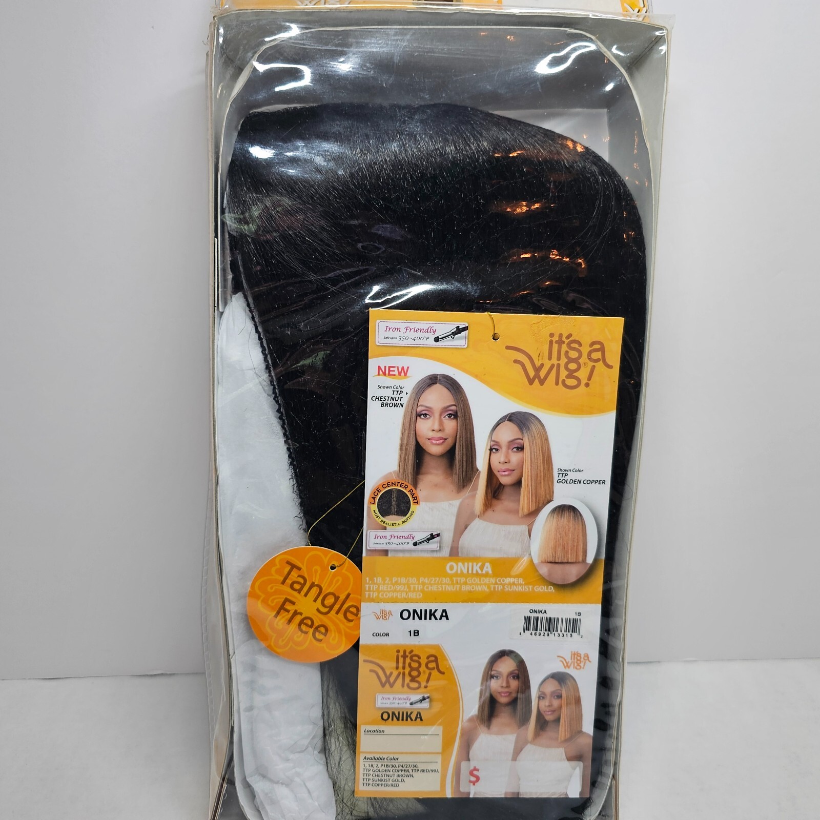 It’s A Wig Tangle Free “Onika” in Black.