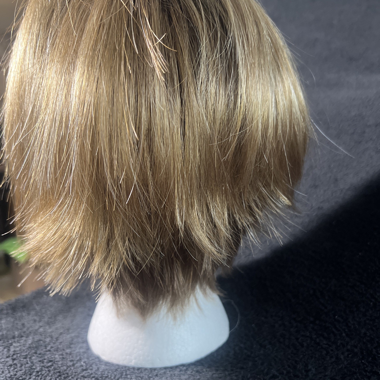 Ash-gold Short Wig-Materials Sourced From Japan ,Manufactured In Indonesia