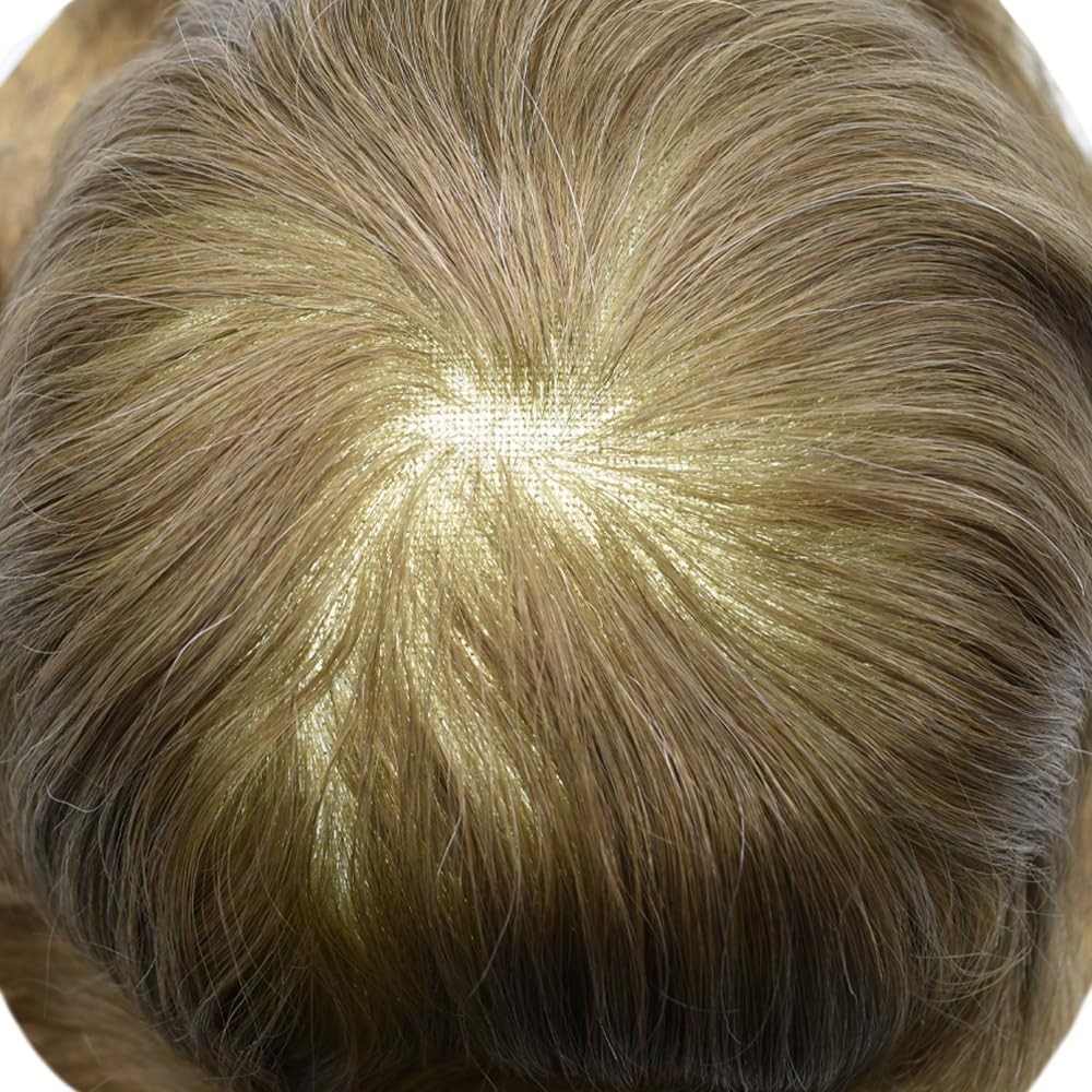 Full French Lace Hair Replacement System For Man Swiss Lace Men Toupee LACE