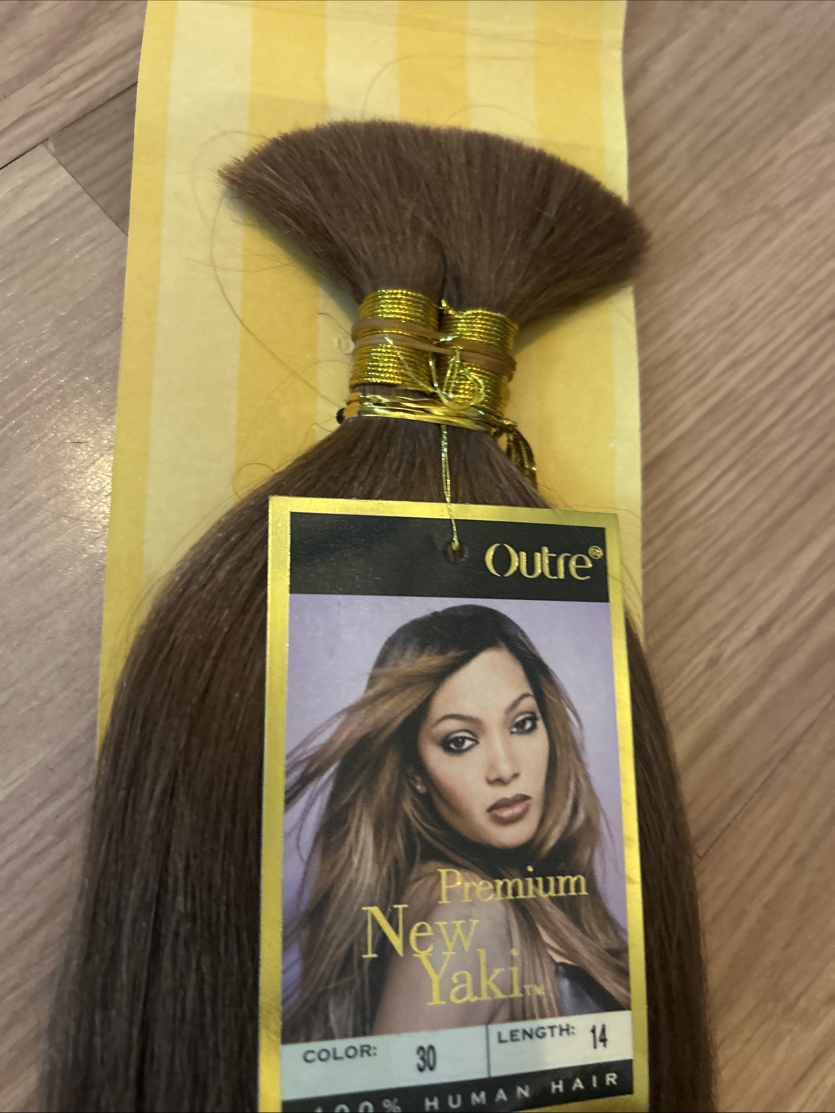 100% Human BULK Hair Extensions. 14” Inch. Color #30. 1 Pack For $25