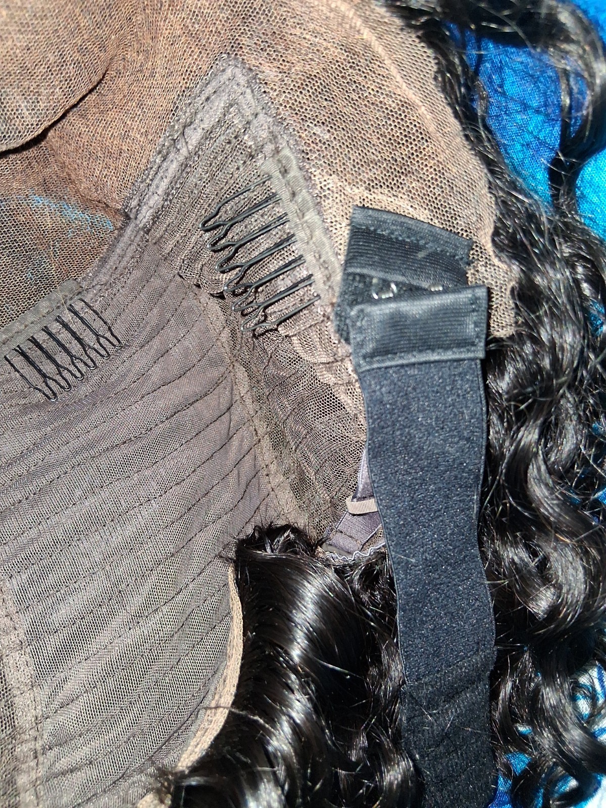 LUVME Human Hair 4C Kinky Edge Lace Front Wig
