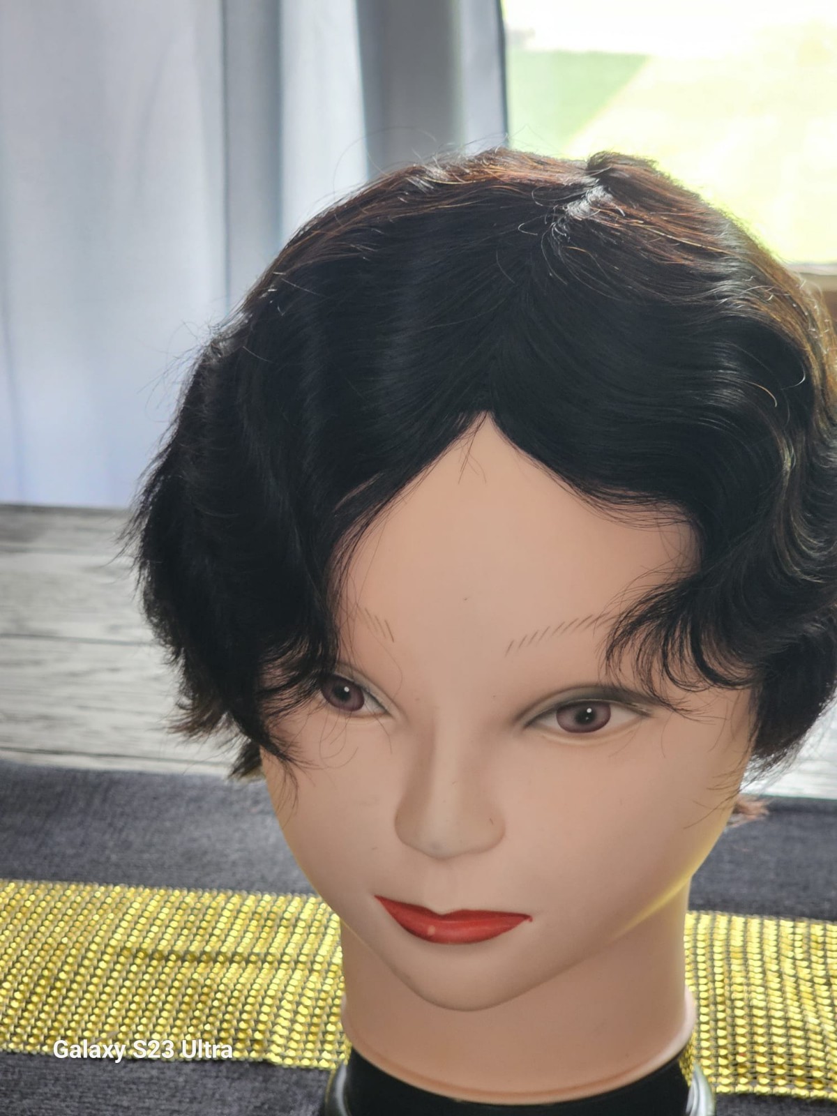 Short Finger Wave Wigs Human Hair Wig For Womens Short Ocean Wave Pixie Cut…