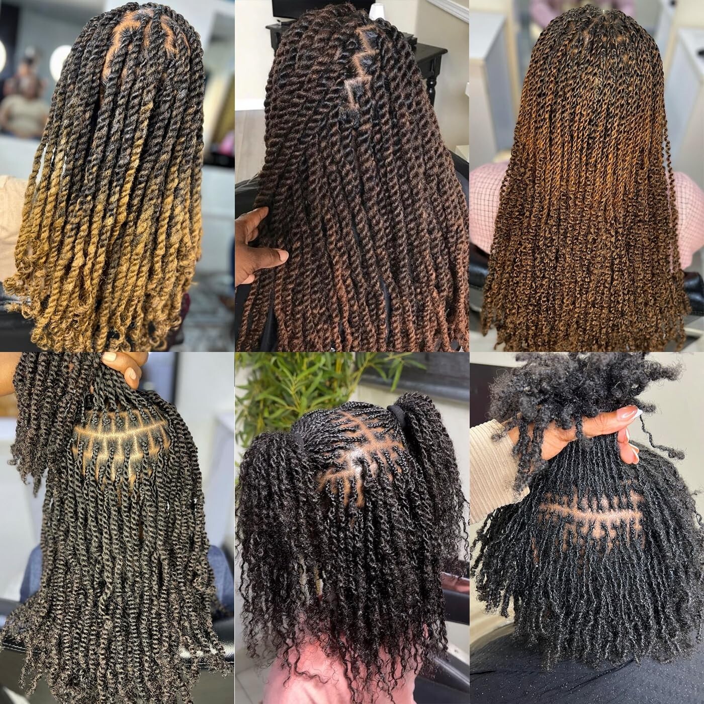 16 Inch Afro Kinky Curly Human Hair Bulk for Permanent Micro Locs/Twists/Brai…