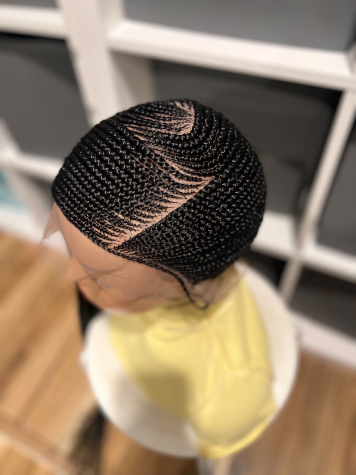 Braided Cornrow Wig. .made On A Full Lace Wig. Length Is 30inches long.