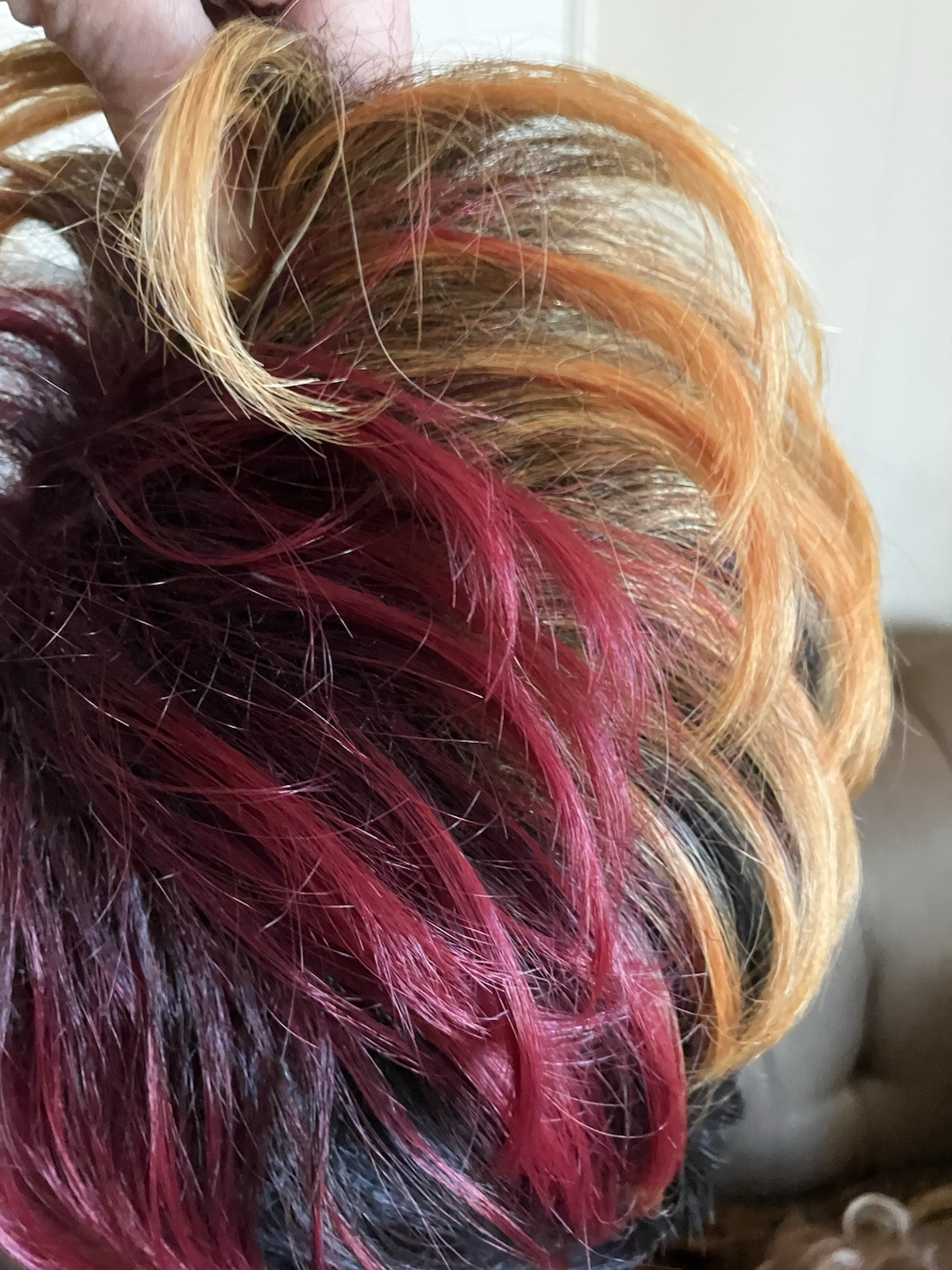 2 Funky Wigs , Very Good Condition , One Is New Other Worn 3x