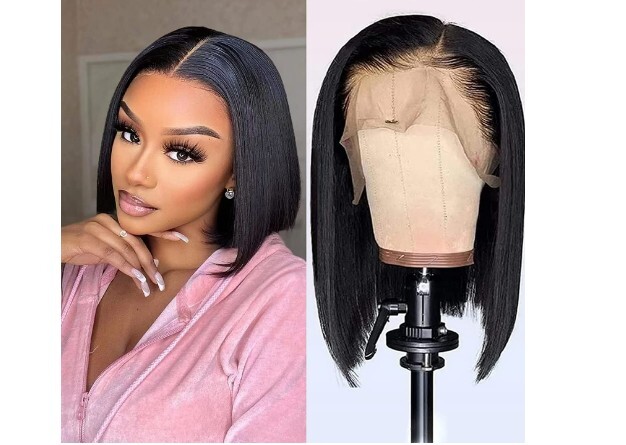 13×4 HD Lace Front 150% Density Brazilian 10 in Wig