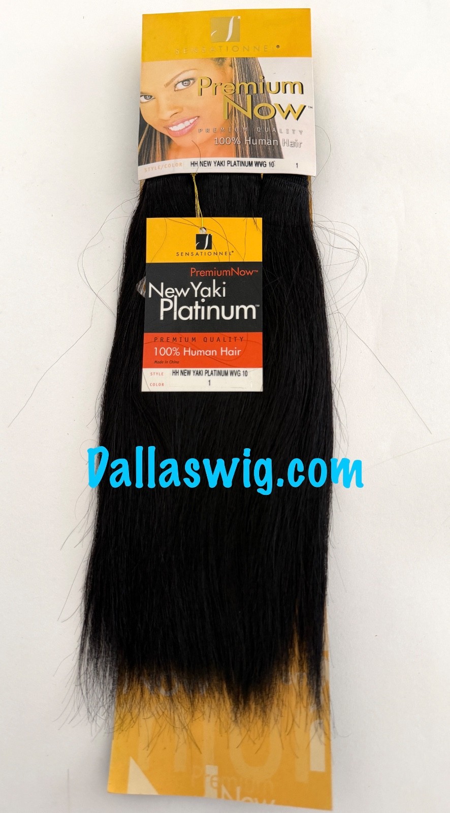 SALE Sensationnel 100% Human Premium New Yaki Platinum Weaving Hair 10″ ONE Pack