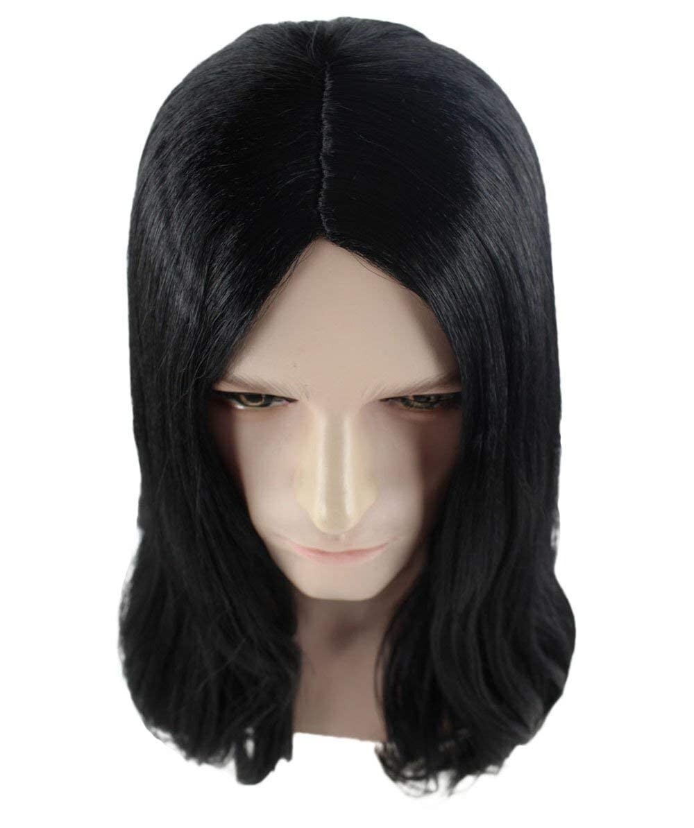 Old World Vampire Men’s Halloween Wig | Premium Breathable Capless Cap HM-328