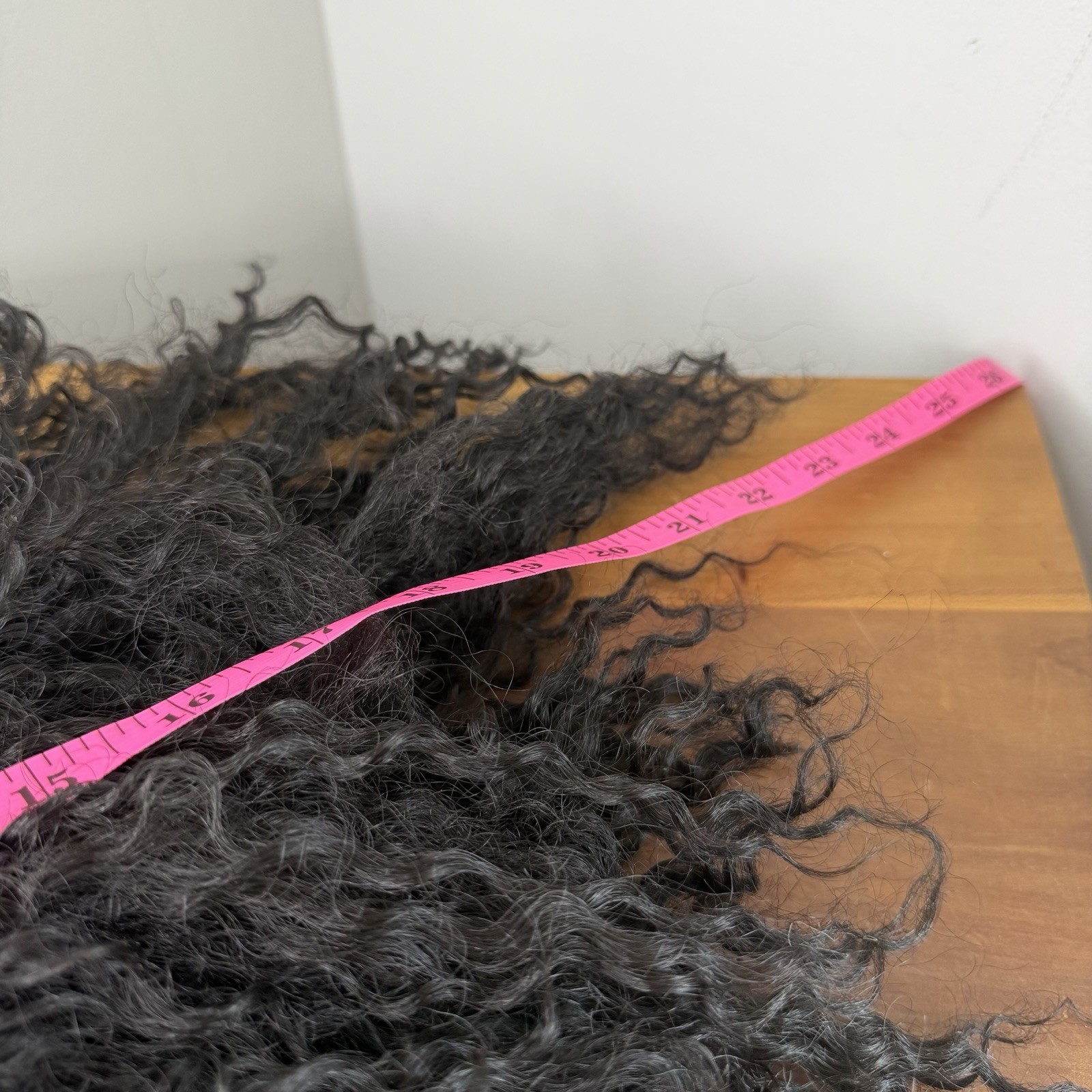 Model Model Drawstring Full Cap Synthetic Black Curly Haired Wigs Lot of 3