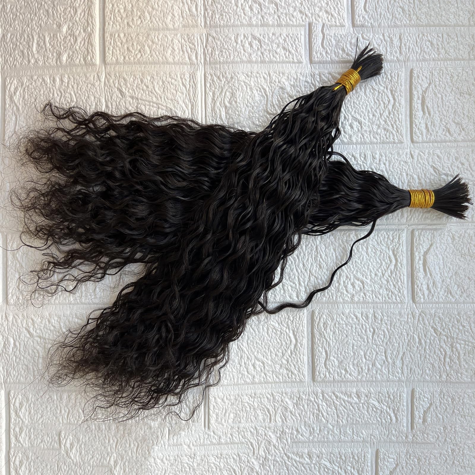Charming You Bulk Pre Divided Human Hair For Crochet Boho Braids Extensions