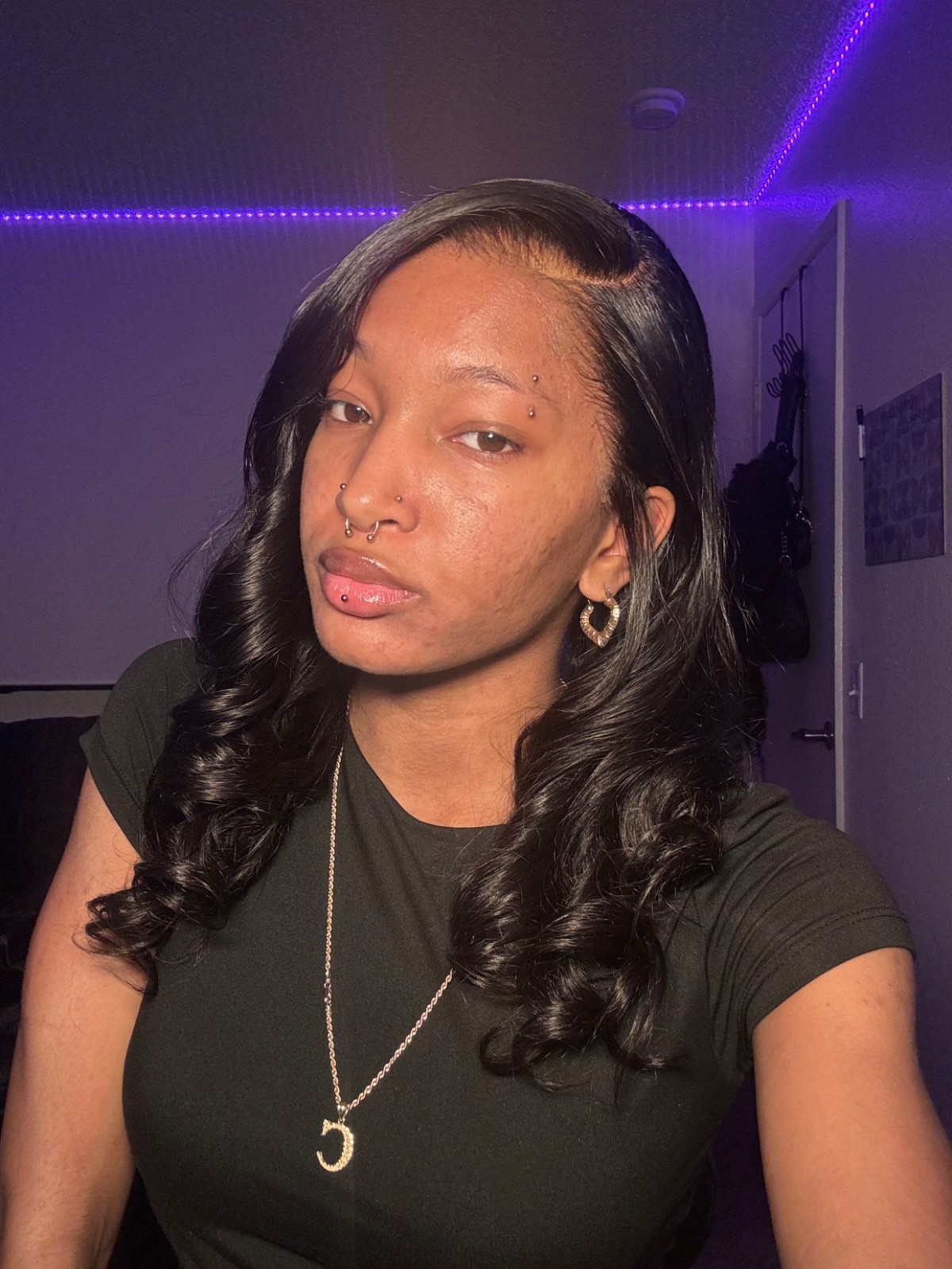 YAWAWE 13×6 Transparent Lace Wig, 20 inch, Natural Brown, Good Condition