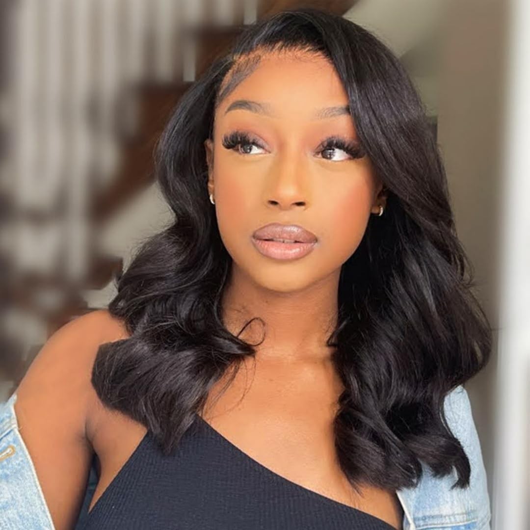 West Kiss Glueless Short Bob Wig Ready To Wear 5X7 Closure Bob Wig Pre Cut Pre