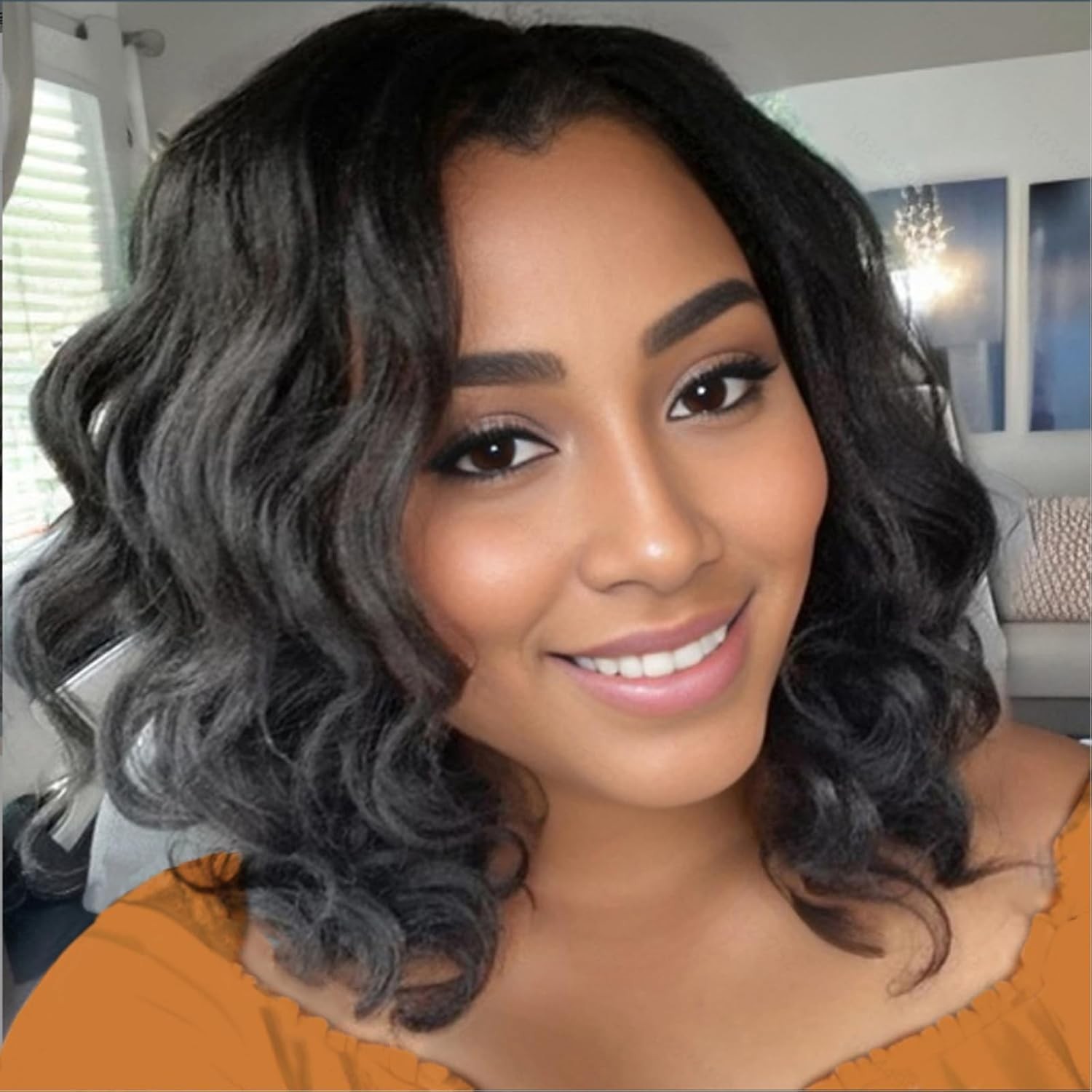 Ocean Wave Crochet Hair 9 Inch Curly Crochet Hair Ocean Wave 7 Packs Deep Wave S