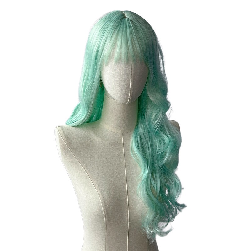 Women Curly Wigs Long Full Hair Girl Universal Cosplay Costume Anime Wave Wig AU