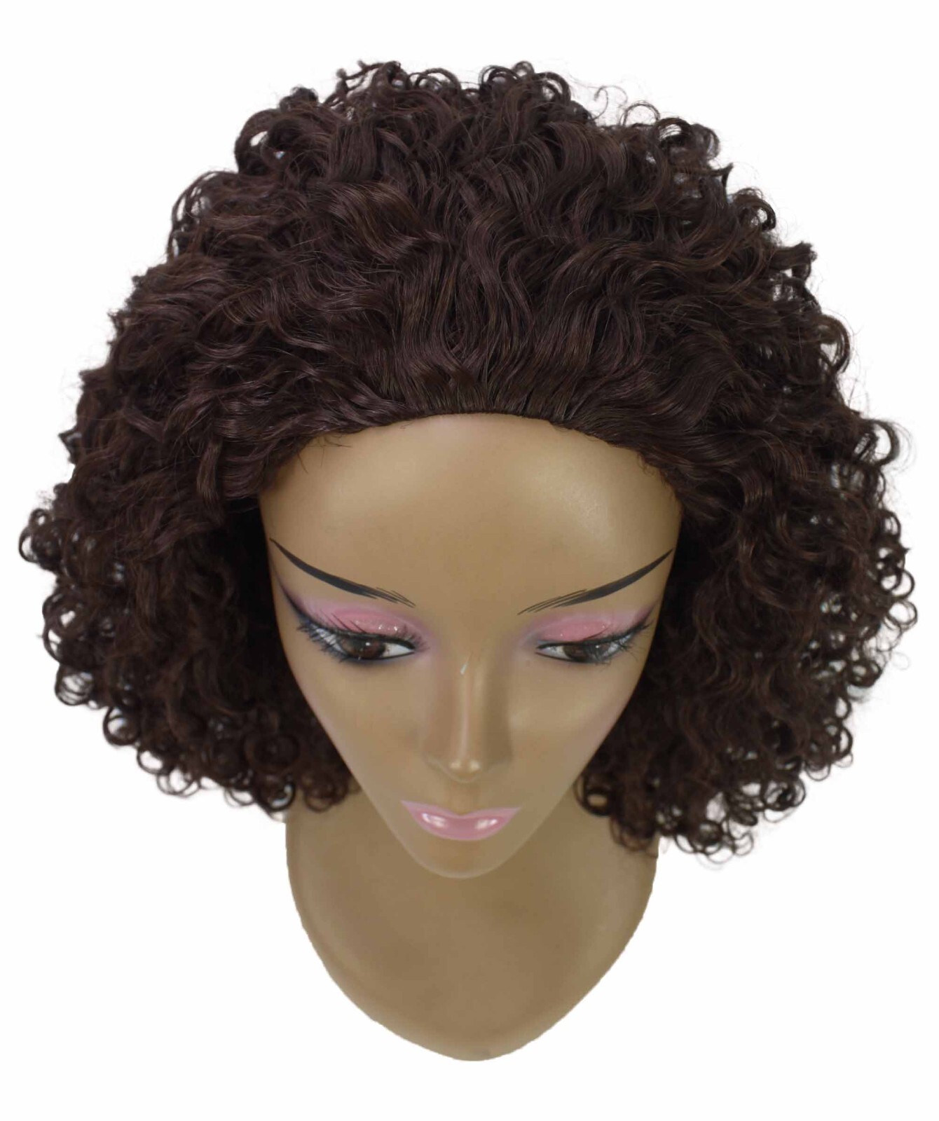 LUXLUXE Tatiana Curly Body Waves 15 in Long Half Wig, BH-0002