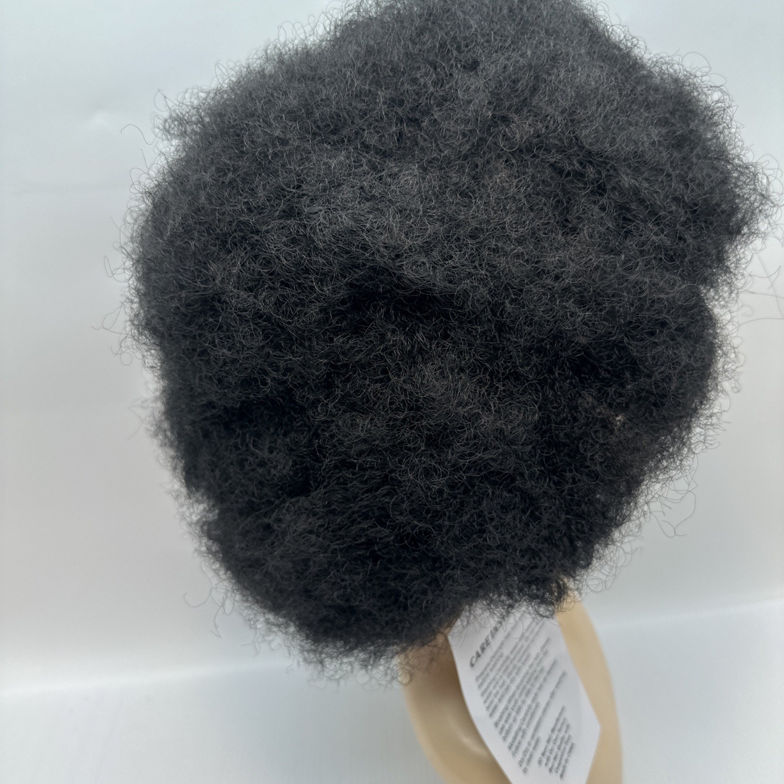 12″ Black Afro/kinky/curly Wig New With Tags, Synthetic, Wig Cap Included {22}