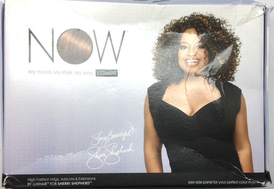 LUXHAIR NOW Sherri Shepherd Ready To Wear Wigs Smooth Chic Medium Red Rooted Wig