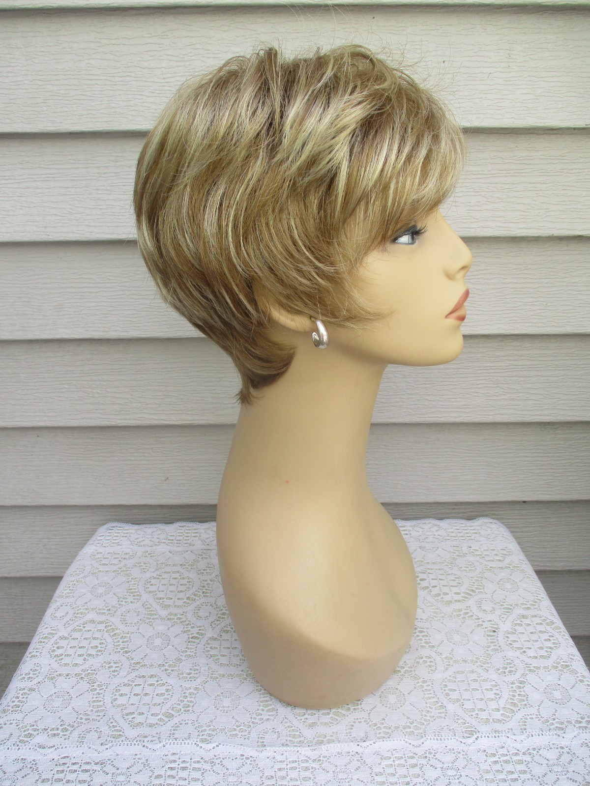 Envy Wig JACQUELINE Color DARK BLONDE Ultra Modern Pixie Style