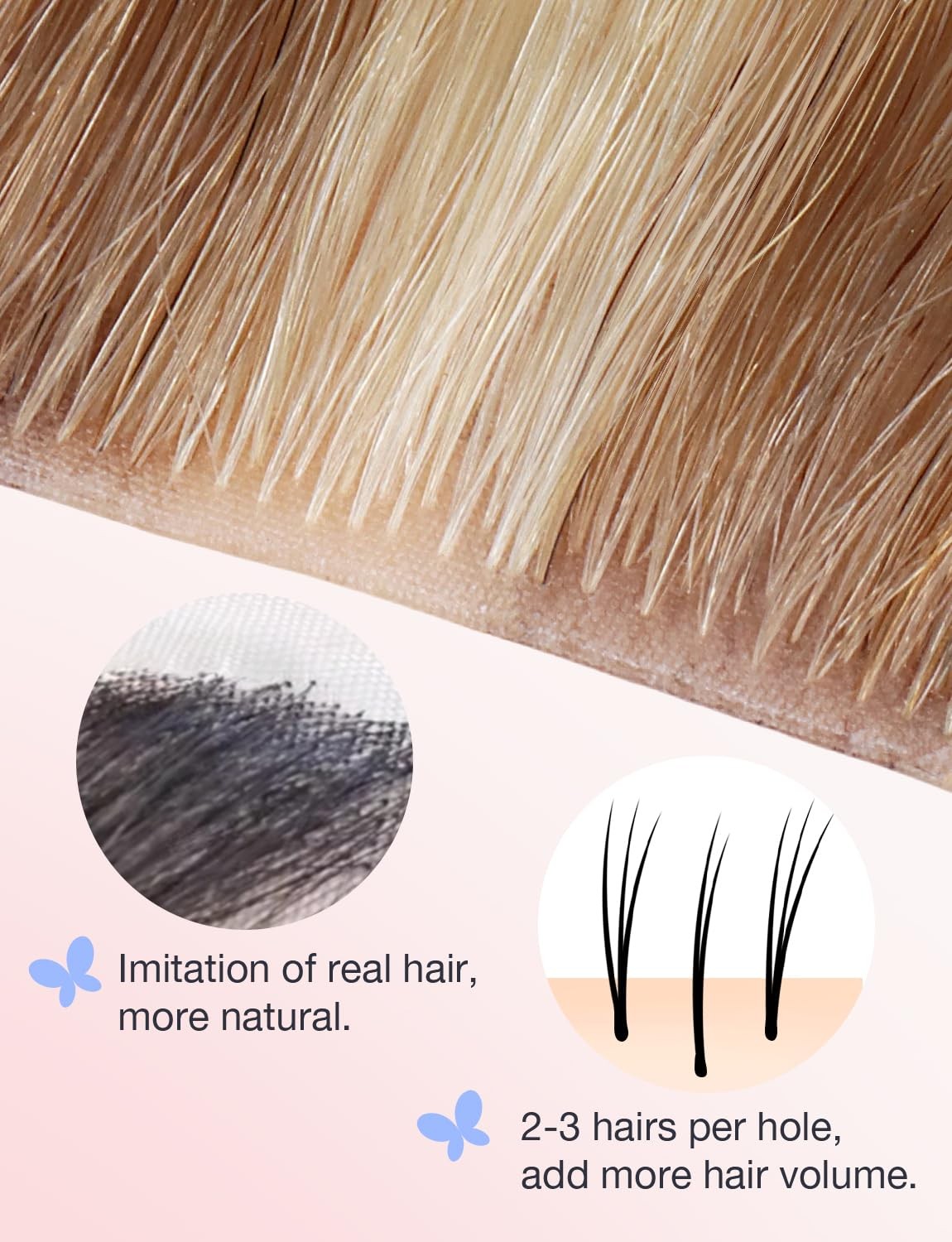 Doores Invisi Edge Tape In Hair Extensions Human Hair Light Brown Highlighted