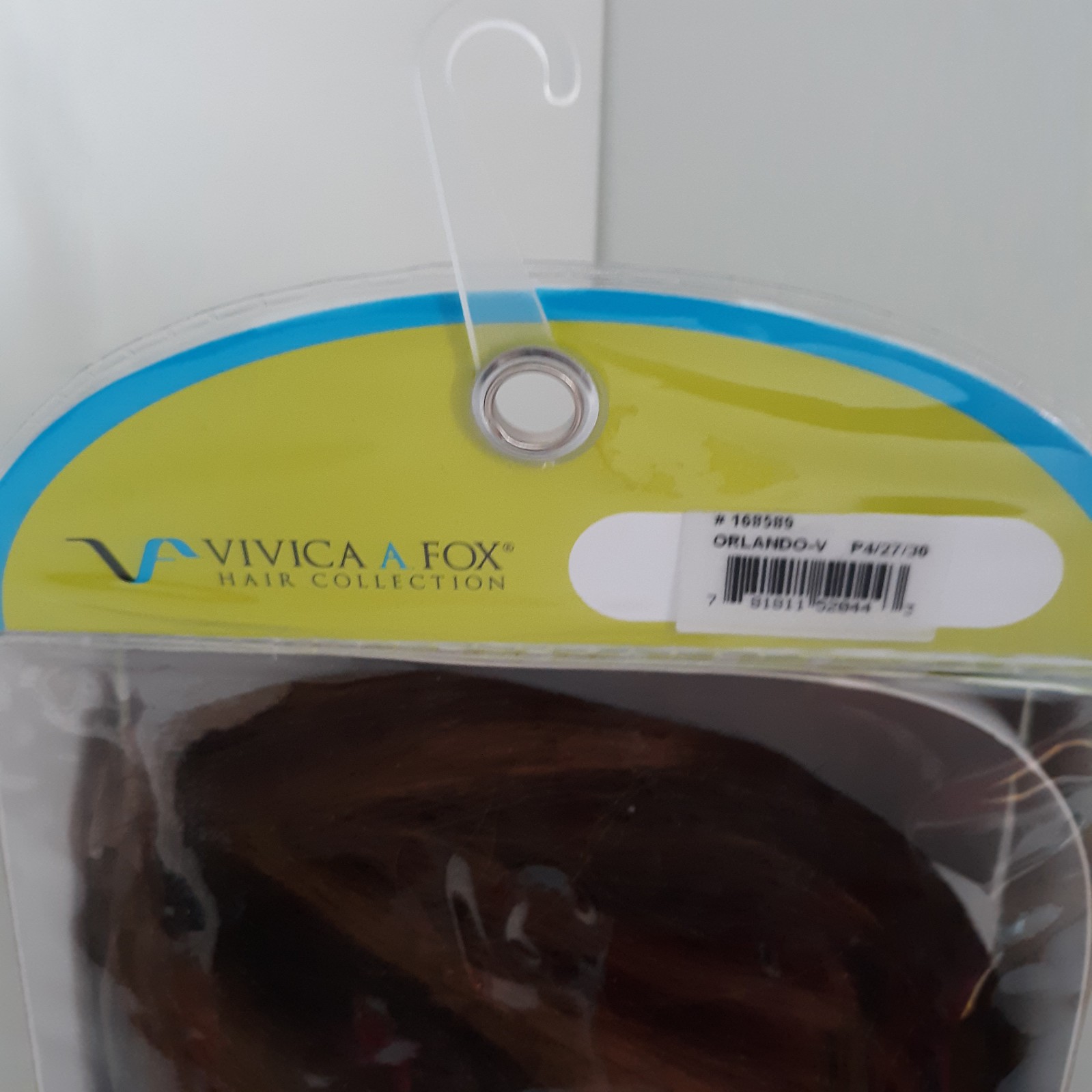 Vivica A Fox Womens Orlando-V Wig Deep Swiss Lace Front Synthetic Hair P4/27/30