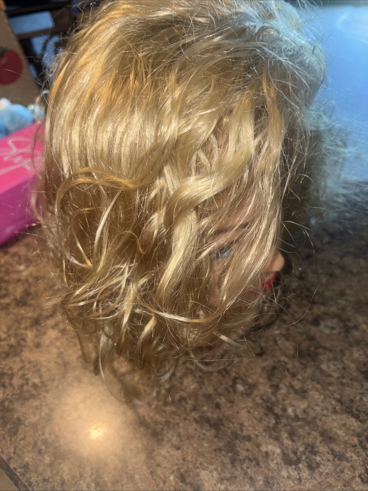 Tony Of Beverly Wig Blond 100% MODACRYLIC Golden Blonde