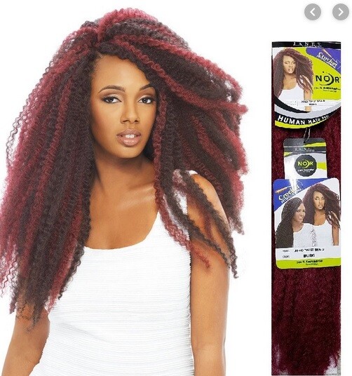 Janet Collection Synthetic Braiding Hair AFRO TWIST BRAID (MARLEY BRAID)