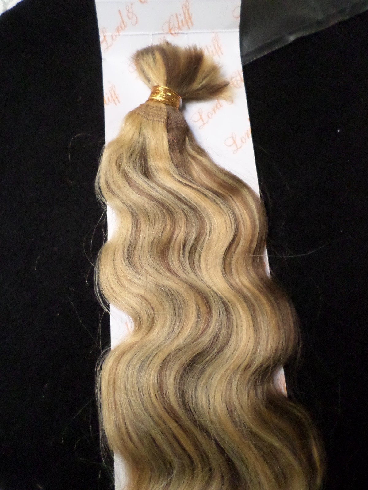 LORD & CLIFF FRENCH DEEP WET WAVE 100% HUMAN HAIR Extensions Weave 18″