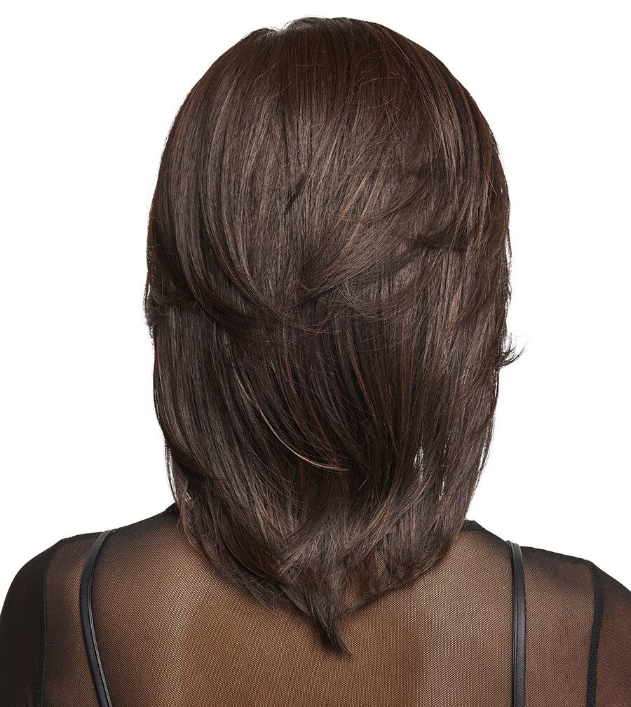 LUXE SLEEK Wig by RENE OF PARIS, ANY COLOR! Heat-Friendly! Mono Prt +Lace Ft NEW