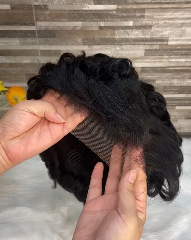Pixie Curls Lace Front Wigs Pixie Cut Short Bob Human Hair Wig PrePlucked